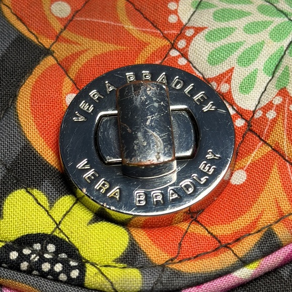 EUC Vera Bradley Ziggy Zinnia Your Turn Smartphone Wristlet Or Wallet Organizer - Picture 6 of 7